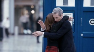 The twelfth Doctor isn't a hugger.